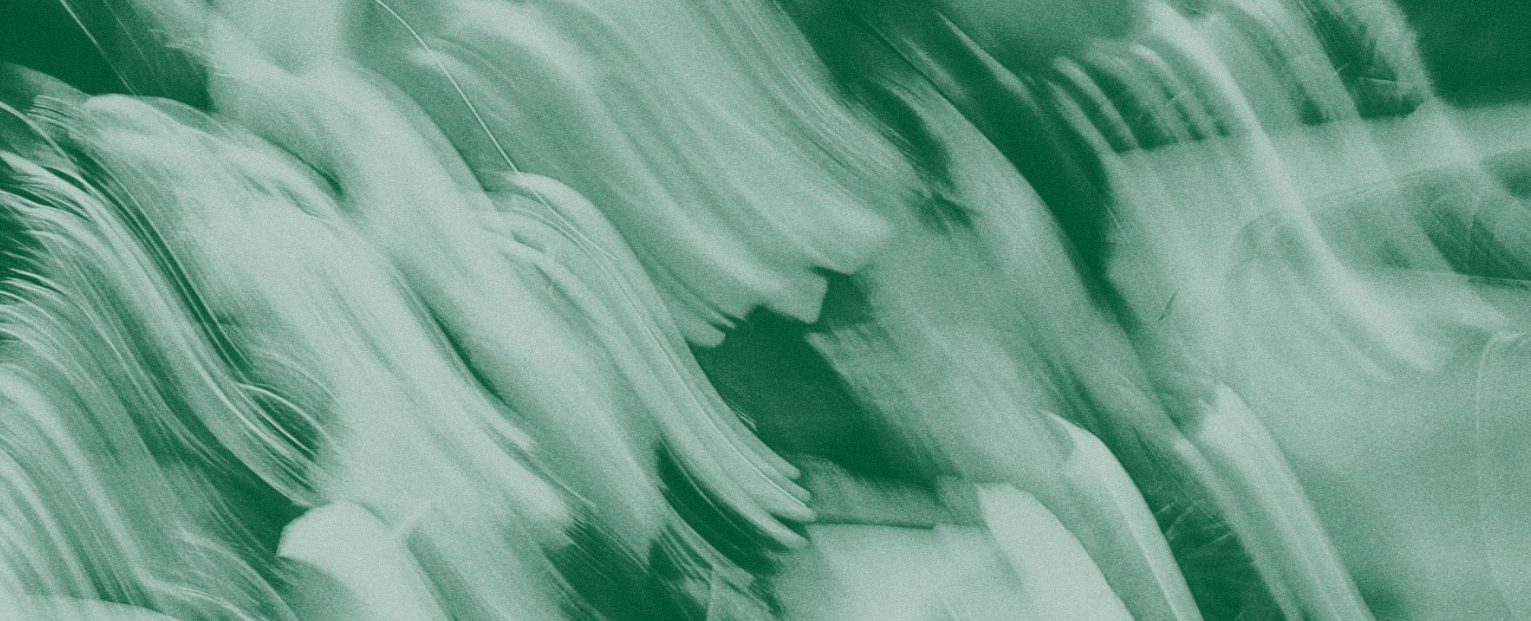 Abstract green motion-blur texture